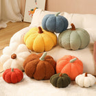 Plush Pumpkin Throw Pillow