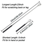 Retractable Stainless Steel Back Scratcher