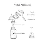 5 Oz Silicone Hand Pump For Breastfeeding