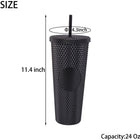 24Oz Studded Double Walled Cup