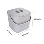 219.79oz Kitchen Compost Bin With Lid