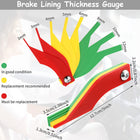 Brake Pad Measuring Tool