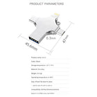 4 in 1 Metal OTG Drive Flash Drive-32GB
