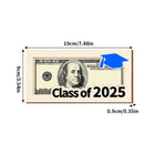 Wooden 2025 Graduation Money Holder