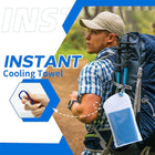 Microfiber Carabiner Individually Wrapped Cooling Towel