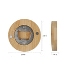 Bamboo Magnet Beer Bottle Opener
