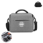 Portable Gray Camera Bag Handheld Shoulder Carry Case