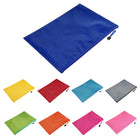 A4 Waterproof Football Texture Zipper Document Bag