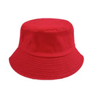 Solid Color Cotton Bucket Hat