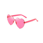 Heart Shape No Frame Sunglasses