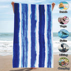 Oversized Soft Quick Dry Beach Towel With Stylish Print