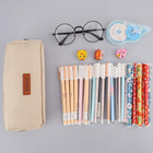 Small Capacity Cotton Linen Pen Bag
