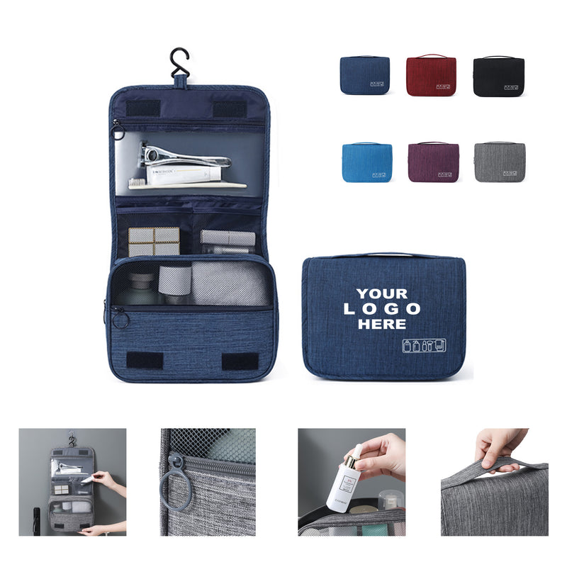 Large Capacity Toiletry Bag Travel Bag With Hooks
