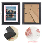 8x10 Picture Frames Made of Solid Wood High Definition Glass