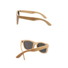 Polarized Bamboo Wood Arms Sunglasses