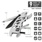 Heavy Duty Multi-Purpose Wrench & Plier Tool