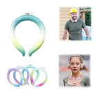 Eco-Friendly Wearable Neck Cooling Tube Freeze At 82.4 Fahrenheit