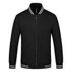 Solid Color Baseball Jacket
