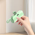 5000 Mah Pocket Wireless Capsule Power Bank