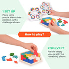 Wooden Hexagon Puzzle