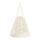 Both Shoulder Solid Color Knitted Bag