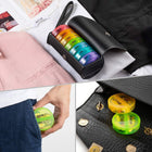 Weekly Pill Organizer/ 7 Pill Cases With Leather Storage Bag