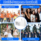 4'' Tall Metal Cow Bell Noisemaker