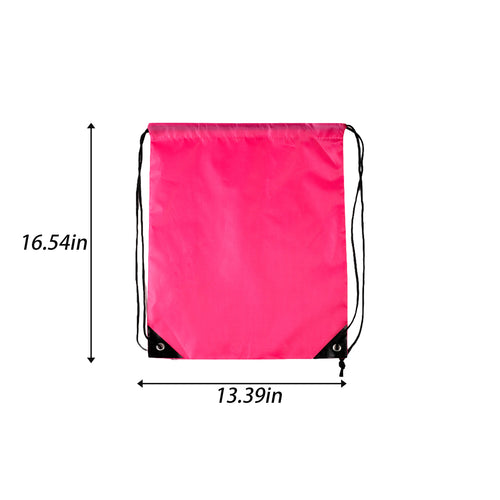 210D Waterproof Polyester Drawstring Storage Bag