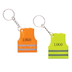 Custom PVC Reflective Safety Keytag