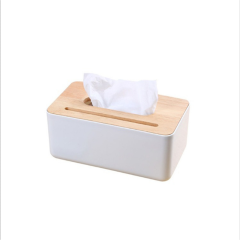 Tissue Box with Phone Holder