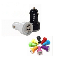 Dual USB Car Charger/Adapter