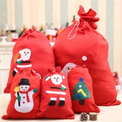 Red Christmas Gift Bags