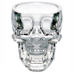 Skull Head Glass Cup