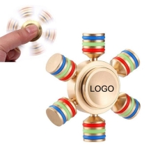 Brass Hexagonal Detachable Fidget Spinner